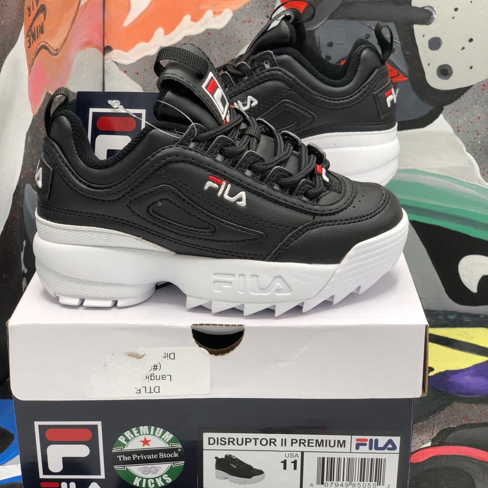 Kids Fila Disruptor 2 Premium preschool size